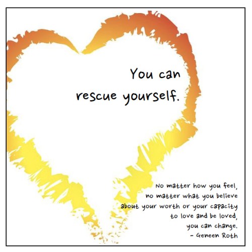you can rescue yourself