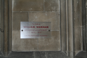 Archbishop Warham (c) Jane Risdon 2015