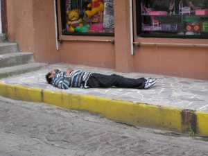 Me, on Bourbon Street.