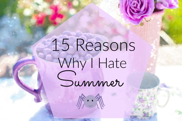 15 Reasons Why I Hate Summer