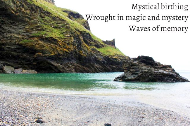 Mystical birthing Wrought in magic and mystery Waves of memory